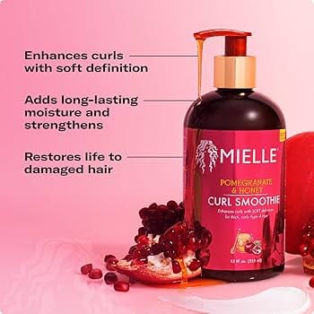 Mielle Organics - Crème bouclante grenade & miel 355ml (curl smoothie) 340g - Mielle Organics - Ethni Beauty Market
