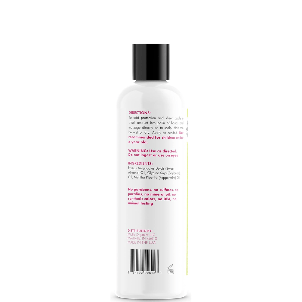 Mielle Organics - Huile d'amande mentholée "Almond oil Mint" - 240ml - Mielle Organics - Ethni Beauty Market