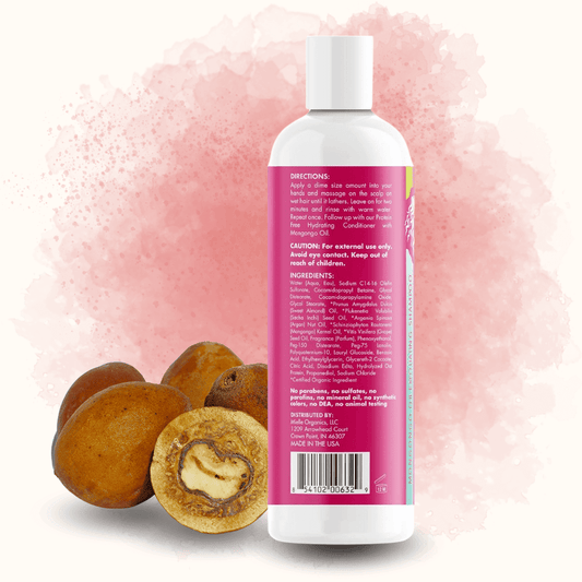 Mielle Organics - Mongongo exfoliating shampoo 240ml - Mielle Organics - Ethni Beauty Market