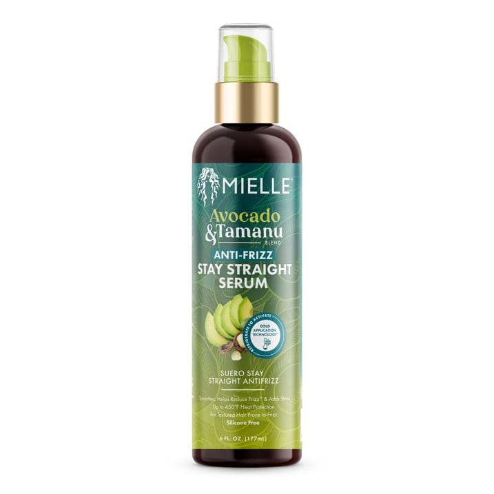 Mielle Organics -  Sérum anti-frisottis Stay Straight Avocado & Tamanu 6 oz - 177ml - Mielle Organics - Ethni Beauty Market