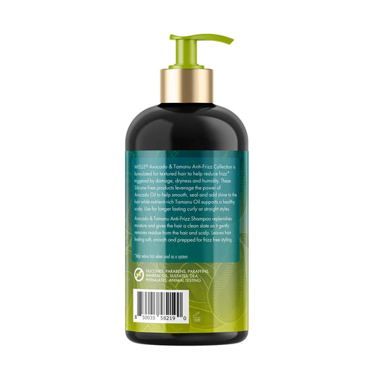 Mielle Organics - Anti-Frizz Avocado & Tamanu Shampoo 12 oz - 355 ml - Mielle Organics - Ethni Beauty Market