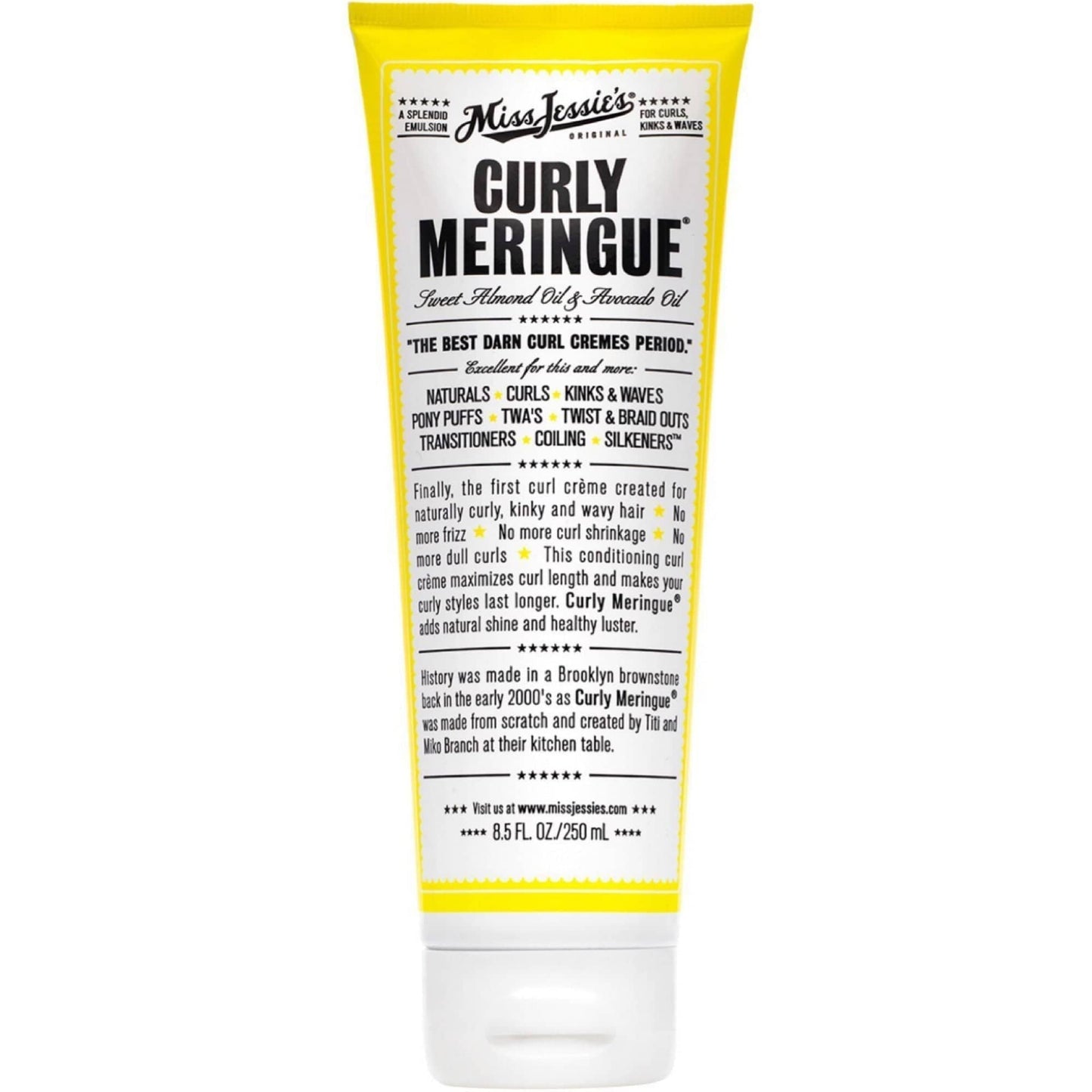 Miss Jessie's - Crème capillaire "Curly Meringue" - 250 ML - Miss Jessie's - Ethni Beauty Market