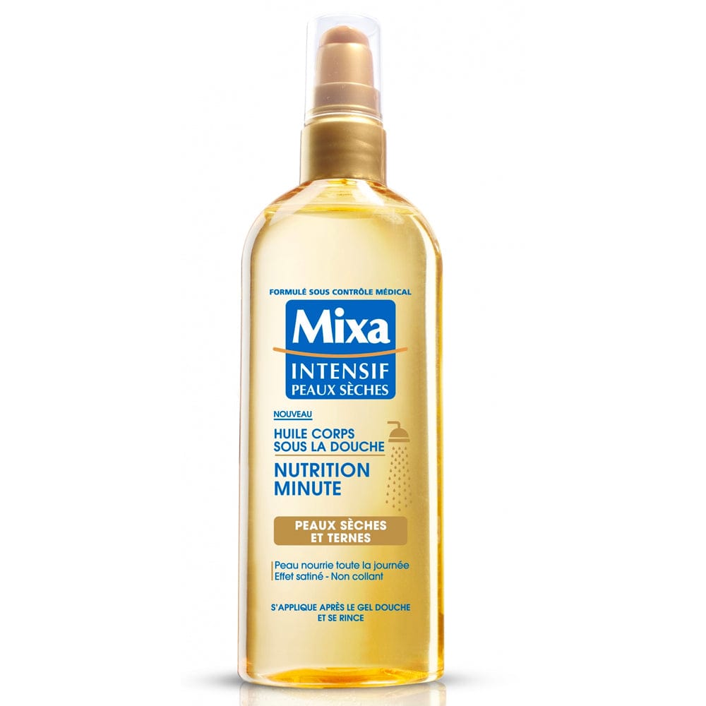 Mixa - huile corps sous la douche pour peaux sèches et sensibles 150 ml - Mixa - Ethni Beauty Market