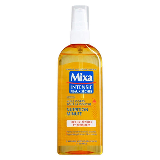 Mixa - Huile corps sous la douche pour peaux sèches et sensibles - 150 ml - Mixa - Ethni Beauty Market