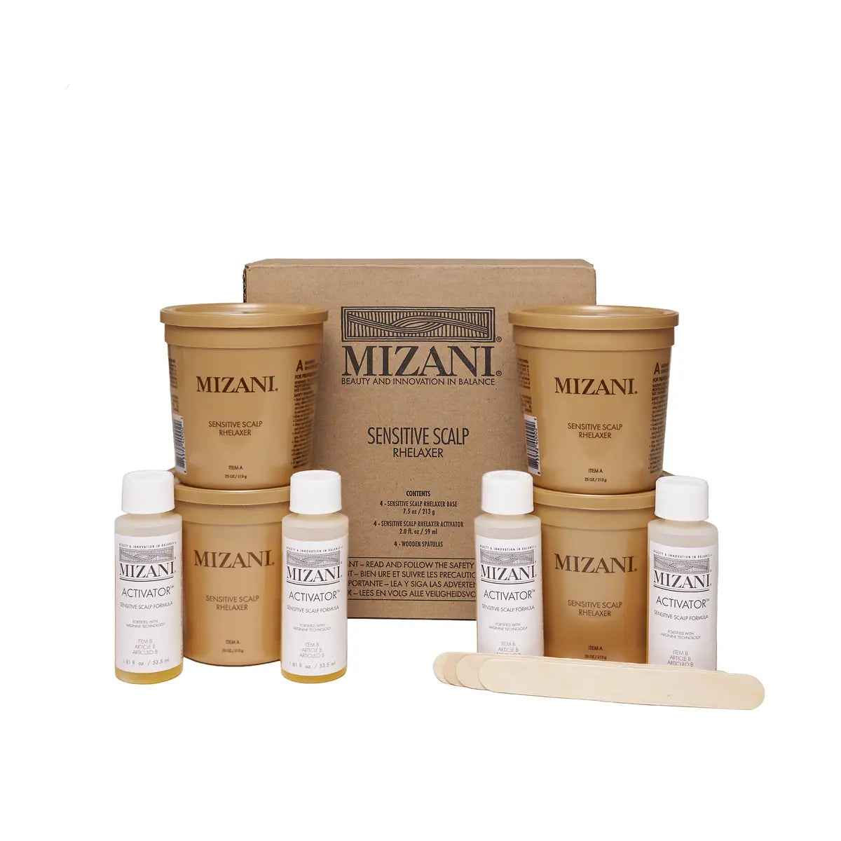Mizani - Butter Blend Kit Défrisant Pour Cheveux Sensibles à Base de Miel "Butter Blend sensitive scalp" - Mizani - Ethni Beauty Market