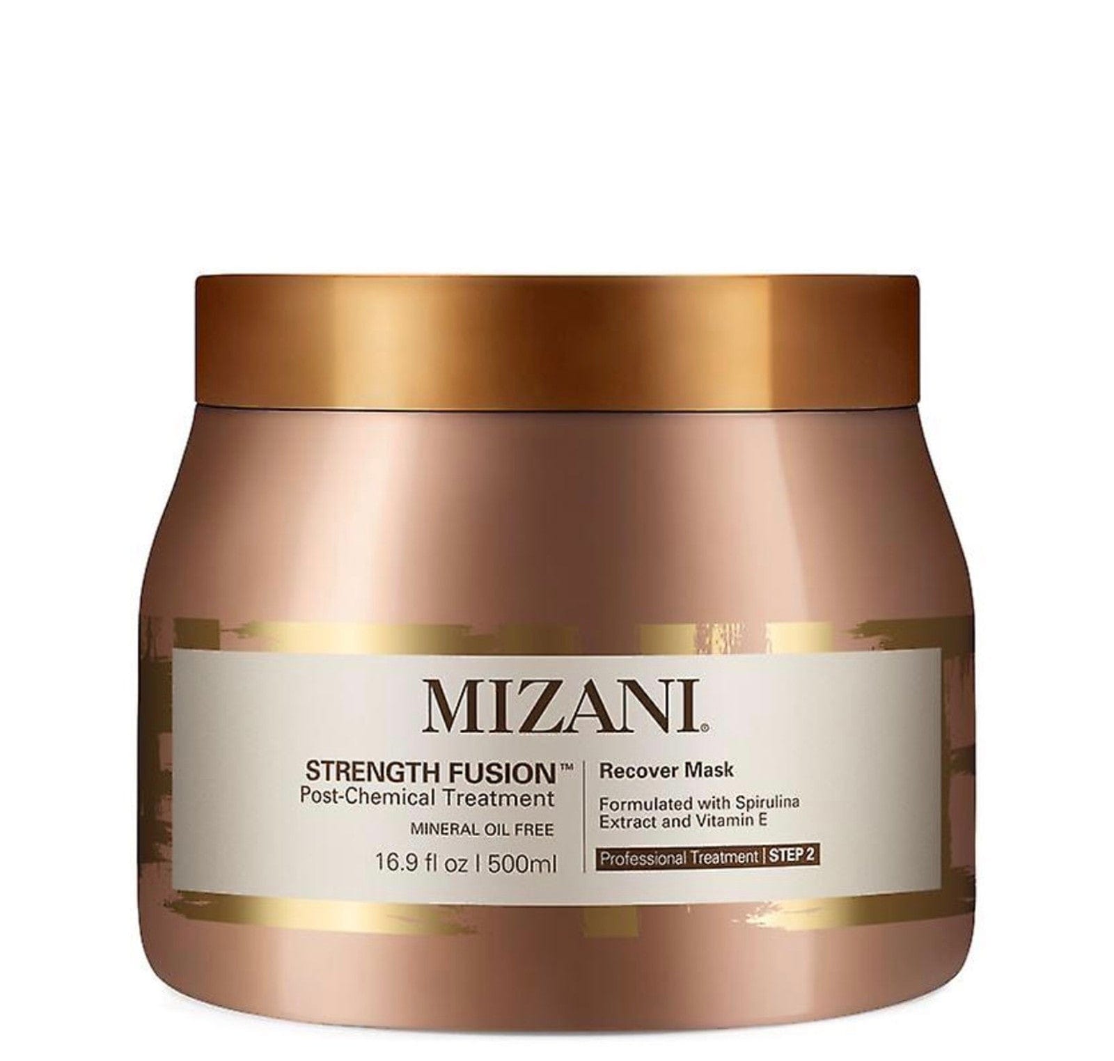 Mizani - Masque "Strength Fusion" reconstituant enrichi à la spiruline et à la vitamine E - 500ml - Mizani - Ethni Beauty Market