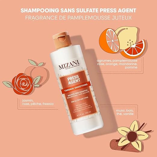 Mizani - Press agent - Shampoing adoucissant sans sulfates "thermal smoothing" - 250ml - Mizani - Ethni Beauty Market