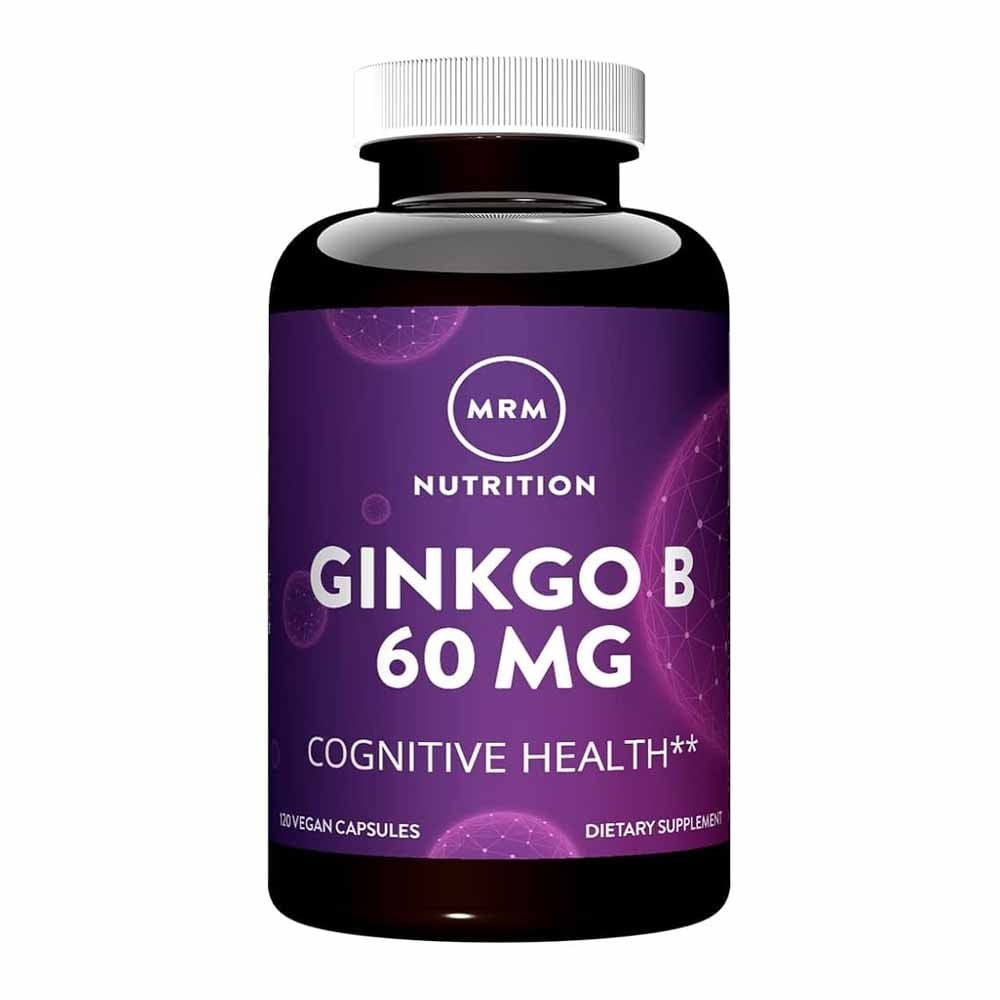 MRM - Complément alimentaire à la ginkgo - Antioxidant & Mémoire - 120 capsules (60mg) - MRM - Ethni Beauty Market