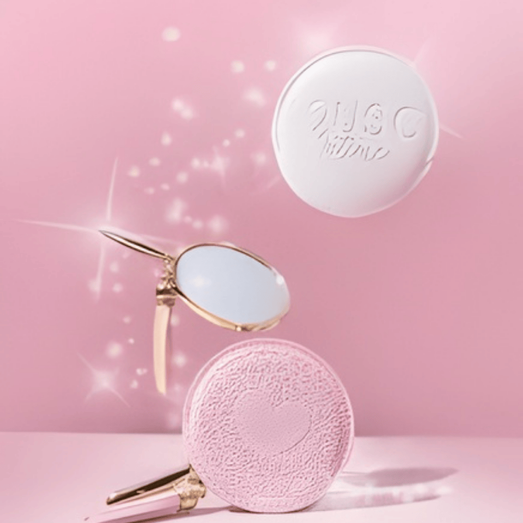 Musc Intime - Miroir de poche "pensée positive" - 30g - Musc Intime - Ethni Beauty Market