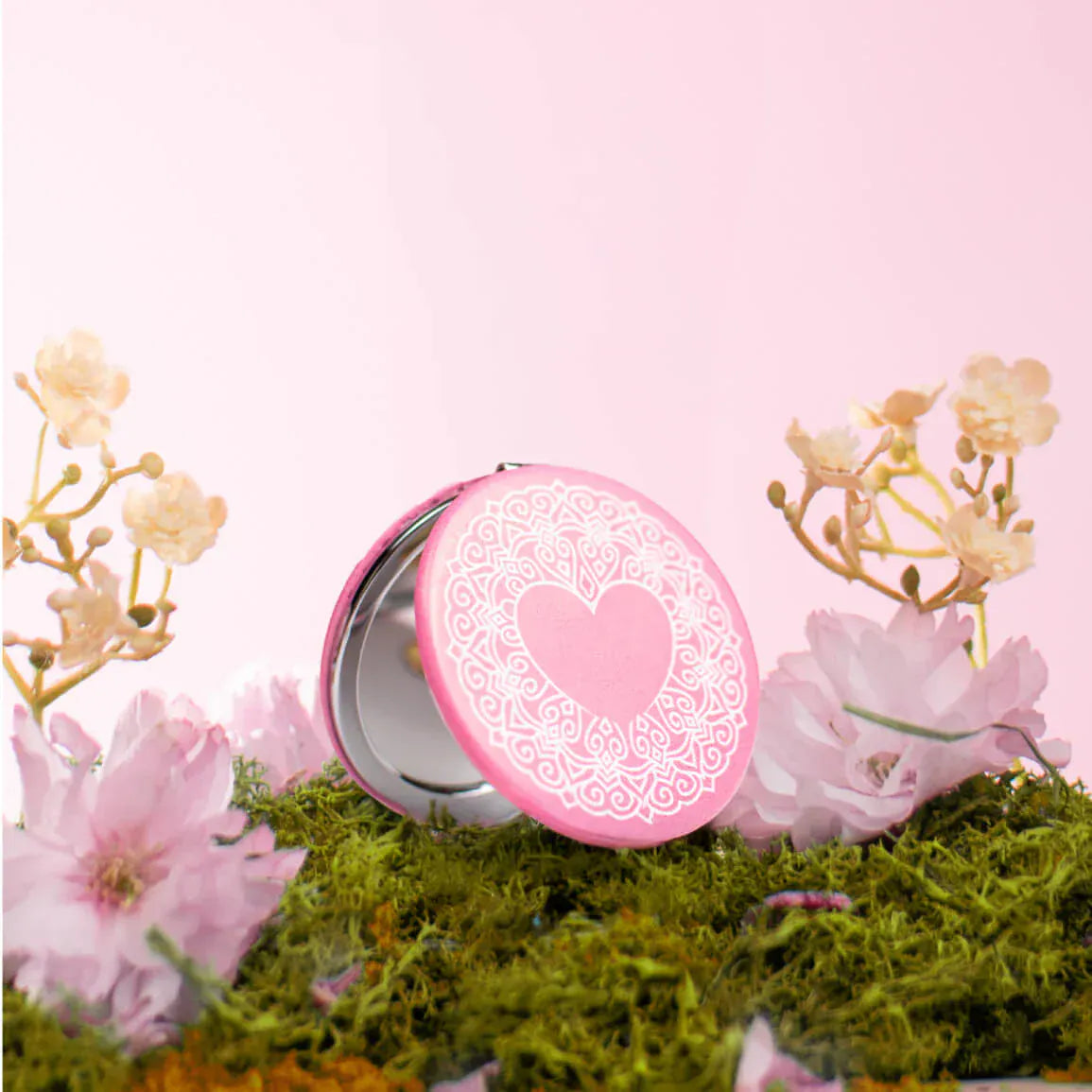 Musc Intime - Miroir de poche "pensée positive" - 30g - Musc Intime - Ethni Beauty Market