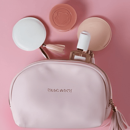 Musc Intime - Trousse de voyage rose "glamour musqué" - 100g - Musc Intime - Ethni Beauty Market