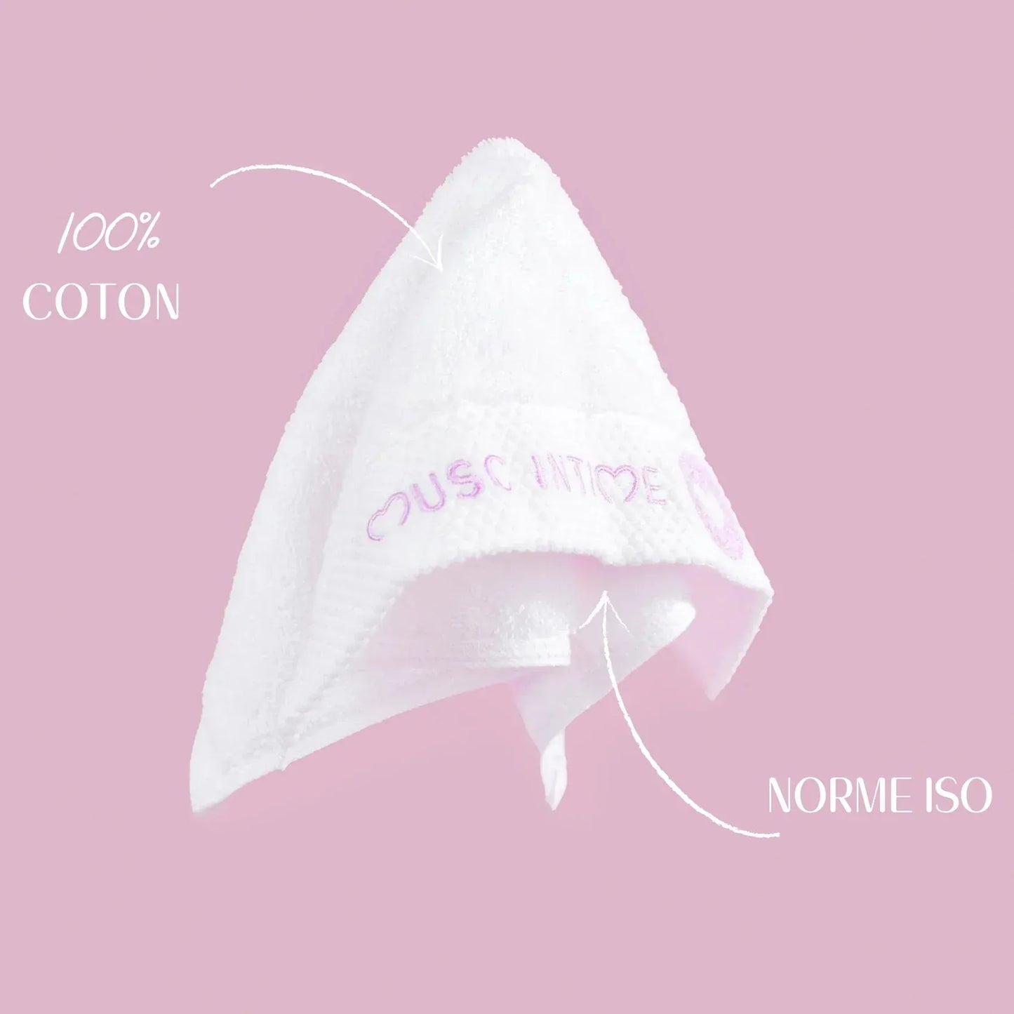 Musc Intime — Serviette en coton "coffret douceur" – 200g - Musc Intime - Ethni Beauty Market