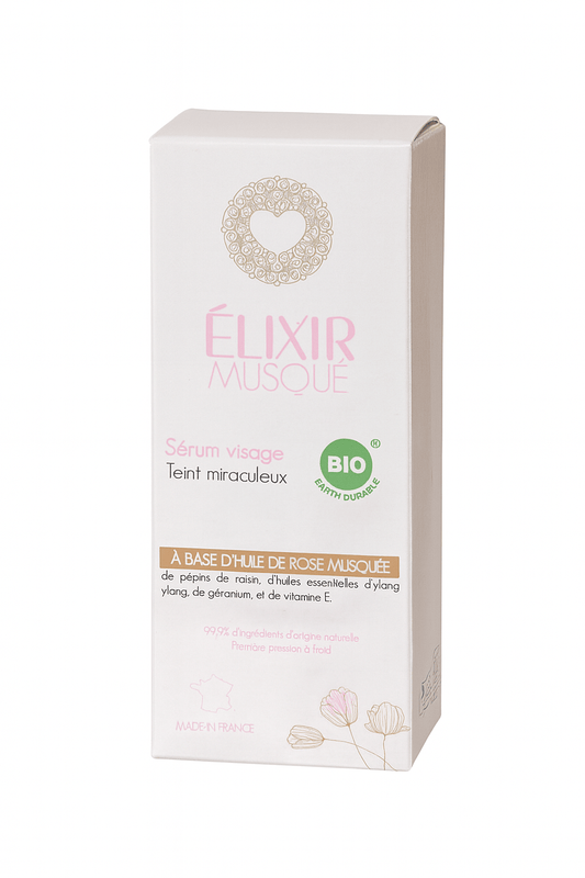Musc Intime — Elixir musqué - Sérum visage à la Rose Musquée – 30 ml - Musc Intime - Ethni Beauty Market