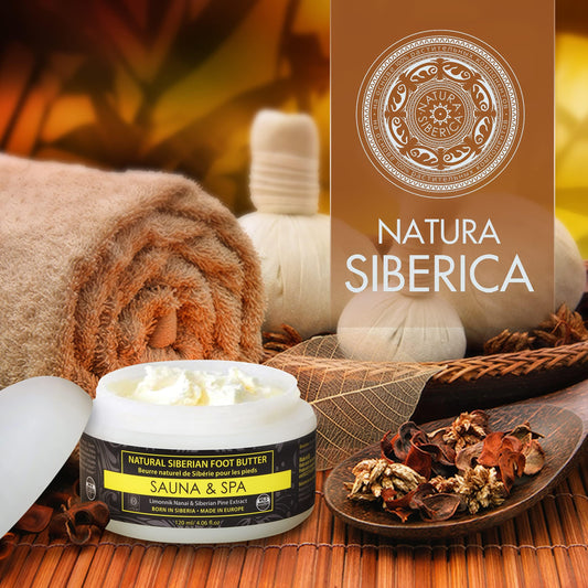 Natura Siberica - Sauna & Spa Natural Siberian Foot Butter 120ml - Natura Siberica - Ethni Beauty Market