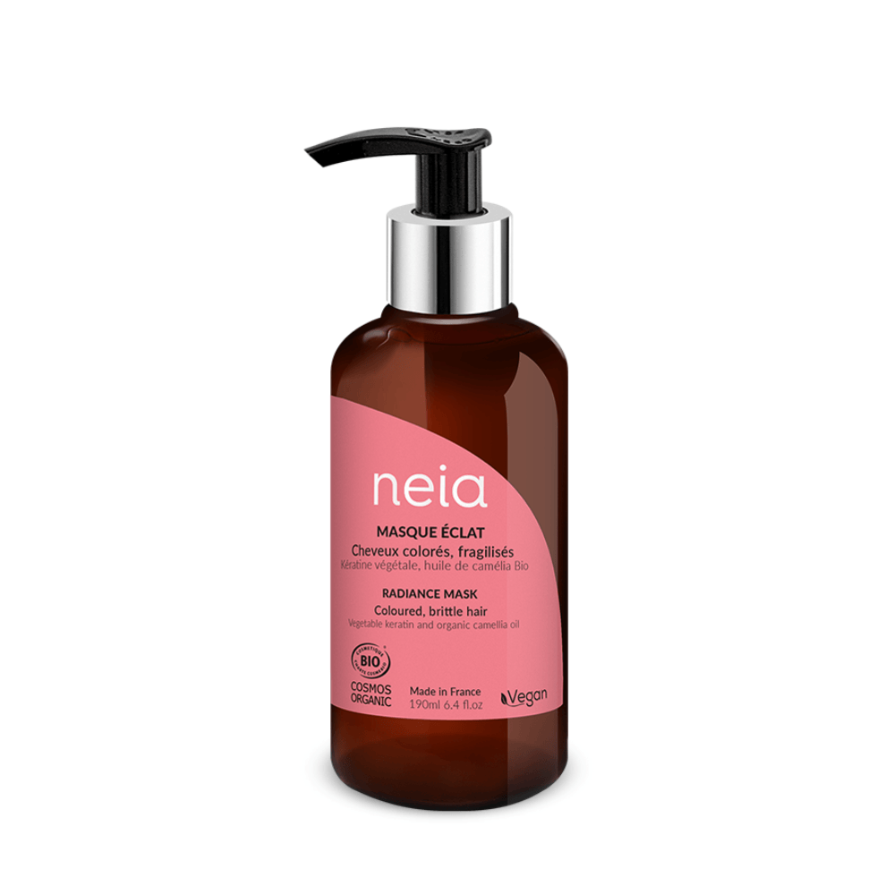 Neia Masque Capillaire Neia - Masque Eclat Pour cheveux colorés et Fragiles "Radiance Mask Coloured Brittle Hair" 190ml