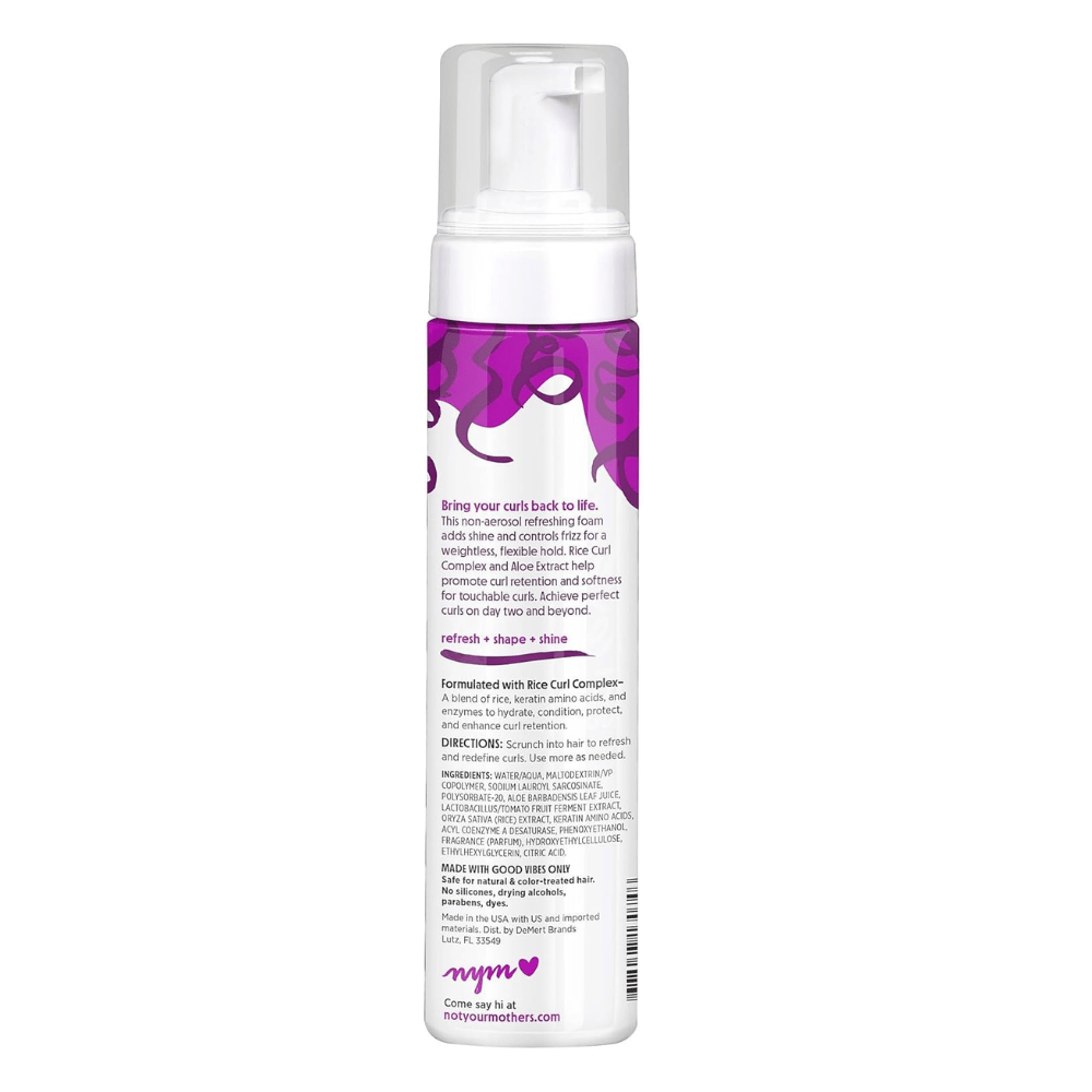 Not Your Mother's Curl Talk Mousse Capillaire Not Your Mother's - Mousse Rafraîchissante Curl Talk "Refreshing Foam" - 236ml