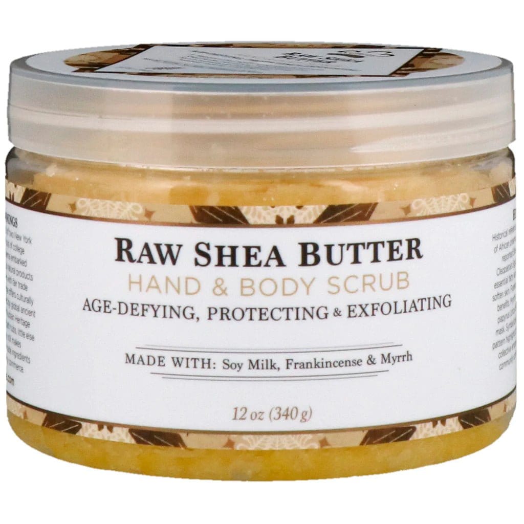 Nubian Heritage - Raw shea butter exfoliating for hands and body - 340g - Nubian Heritage - Ethni Beauty Market