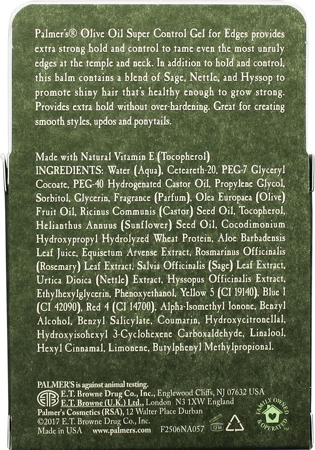 Palmer's - Olive Oil Formula - Gel Fixation Contours - Super Control Gel for Edges - 64g - Palmer's - Ethni Beauty Market
