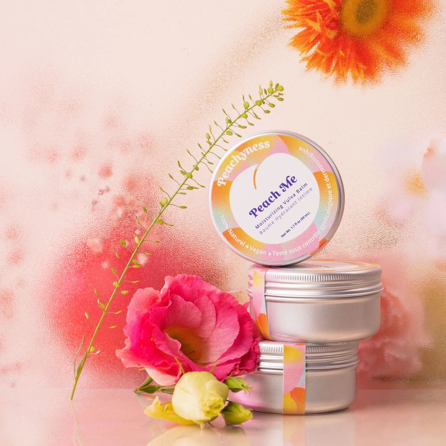 Peachyness - Peach Me - Baume Hydratant & Apaisement intime, Naturel - 50ml - Peach Me - Ethni Beauty Market