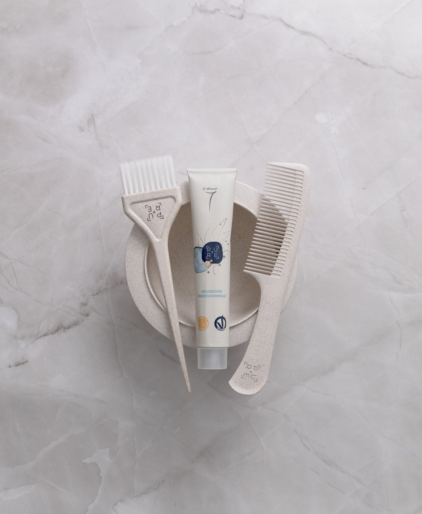 Pure 7 - Coloration Permanente Blond Foncé Cendré Doré 7e élément 6.13 -100ml - Pure 7 - Ethni Beauty Market