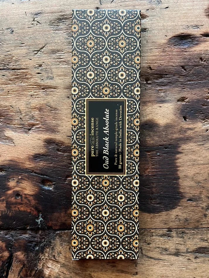 Pure Incense - Oud Black Absolute 20g Box - Pure Incense - Ethni Beauty Market