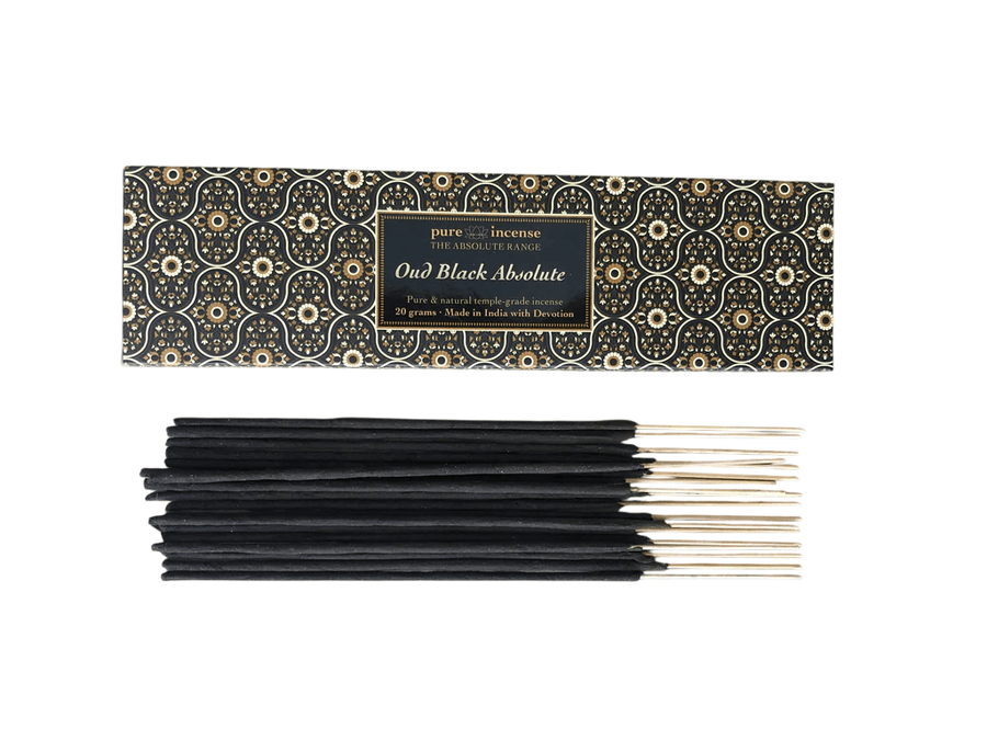 Pure Incense - Oud Black Absolute 20g Box - Pure Incense - Ethni Beauty Market
