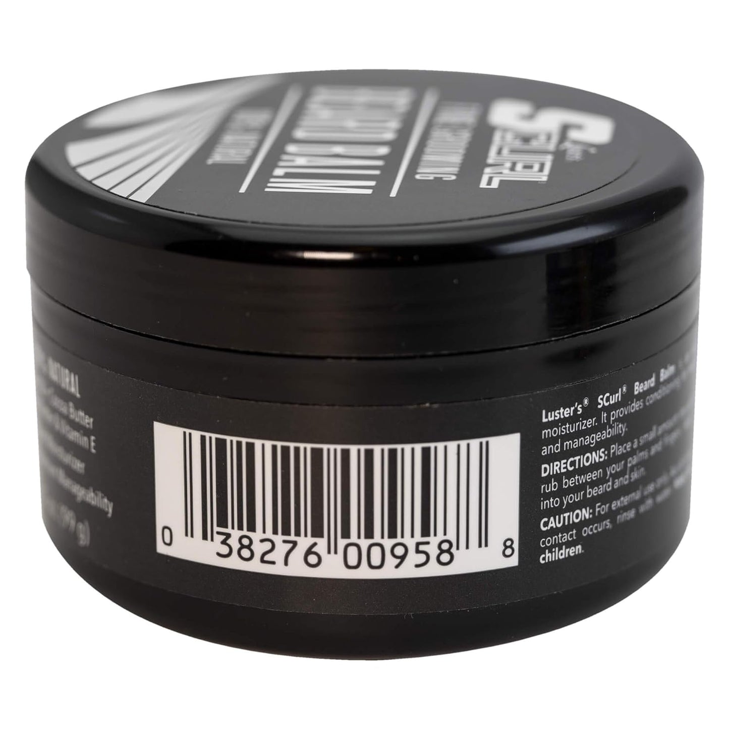 S-Curl Luster's Baume à Barbe 100% Naturel - 99g - Luster's - Ethni Beauty Market