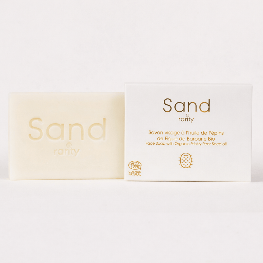 Sand rarity – Savon visage à l'huile de Pépins de Figue de Barbarie - 75g - Sand rarity - Ethni Beauty Market
