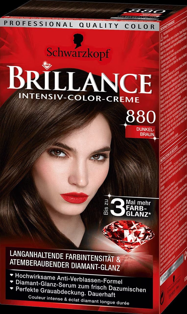 Schwarzkopf - Coloration permanente "brillance" - 142ml - Schwarzkopf - Ethni Beauty Market