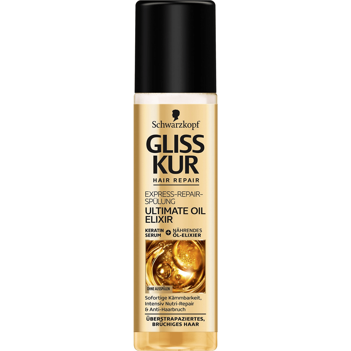 Schwarzkopf - Gliss Kur - Elixir à l'huile ultime 200ml - Schwarzkopf - Ethni Beauty Market