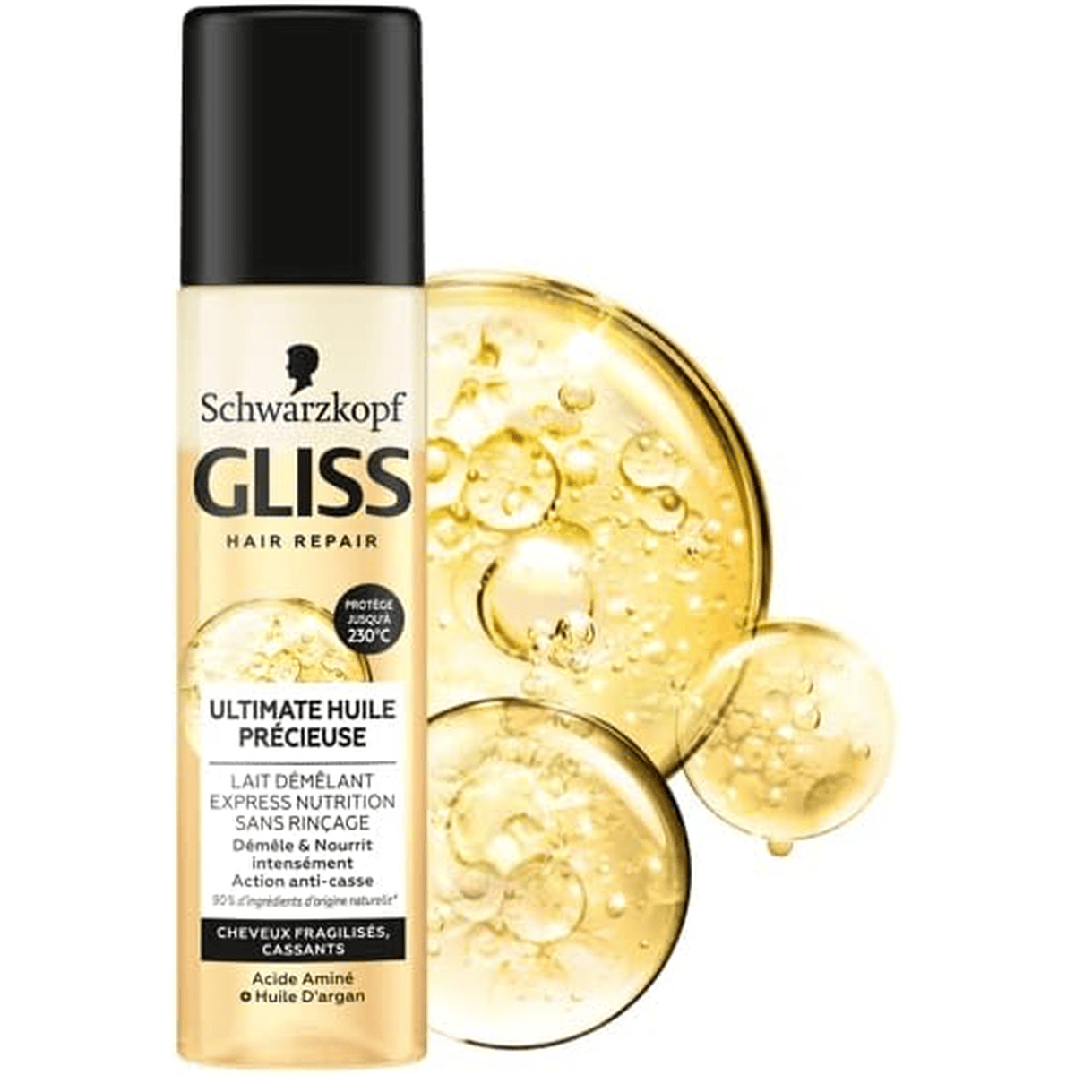 Schwarzkopf - Gliss Kur - Elixir à l'huile ultime 200ml - Schwarzkopf - Ethni Beauty Market