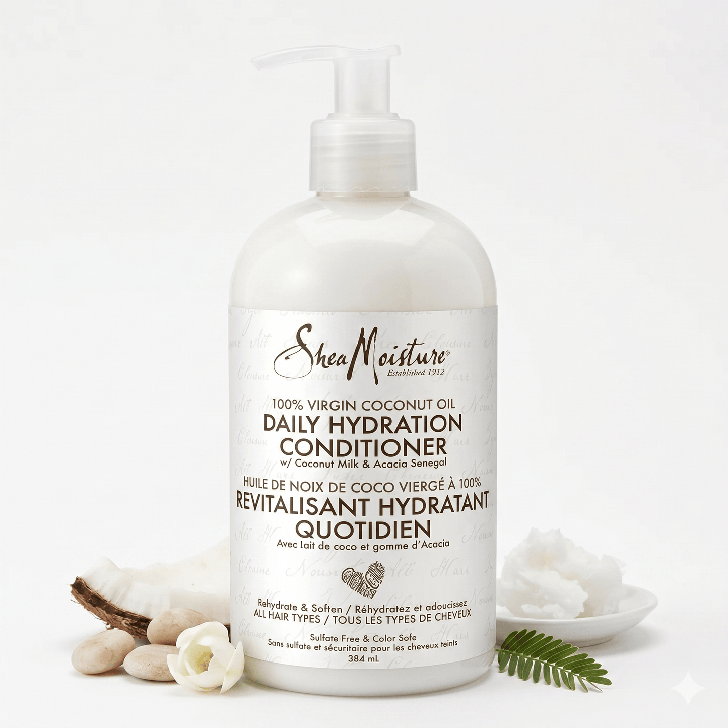 Shea Moisture - Après-Shampoing Hydratant 100% Huile De Noix De Coco (Plusieurs contenances disponibles) - Shea Moisture - Ethni Beauty Market