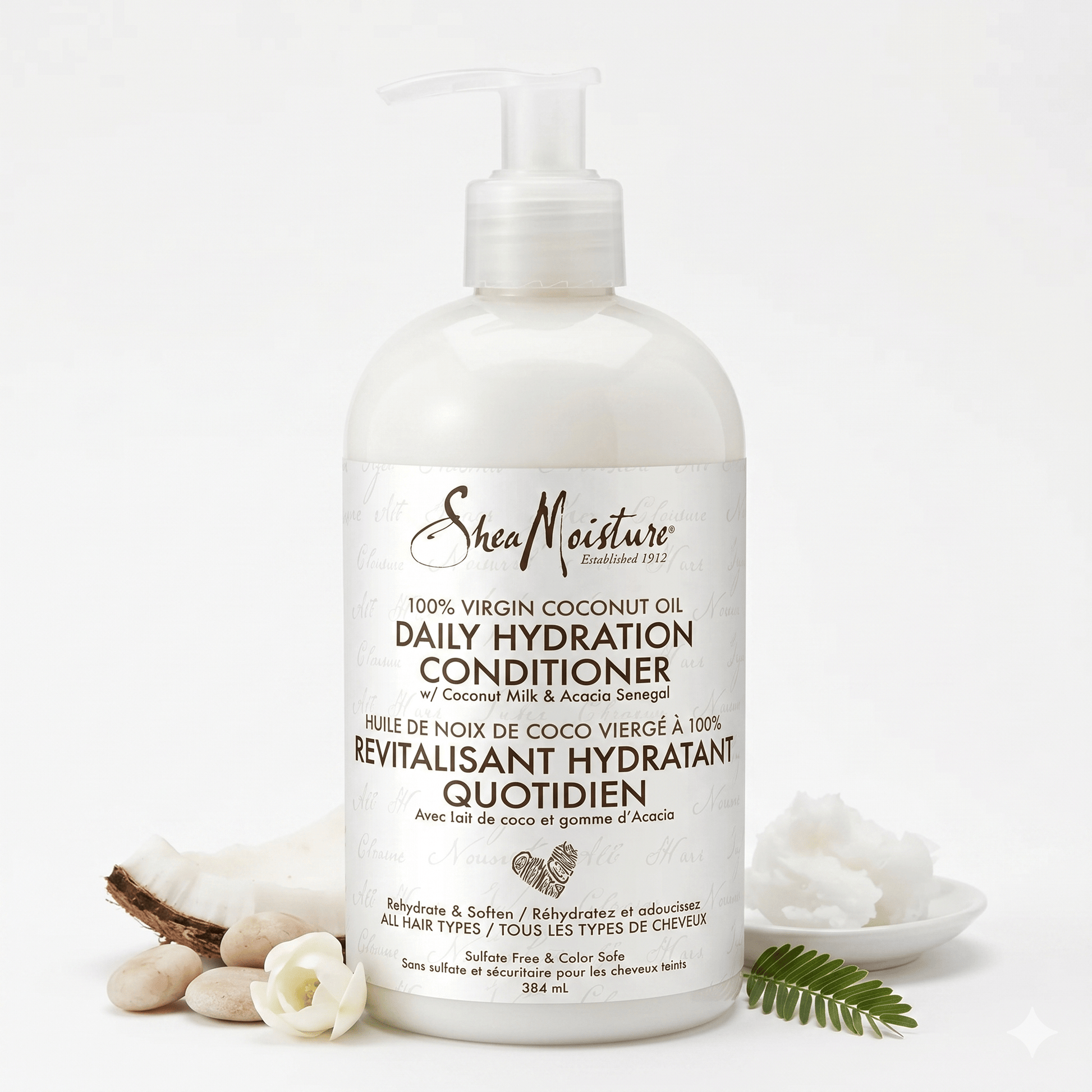 Shea Moisture - Après-Shampoing Hydratant 100% Huile De Noix De Coco (Plusieurs contenances disponibles) - Shea Moisture - Ethni Beauty Market