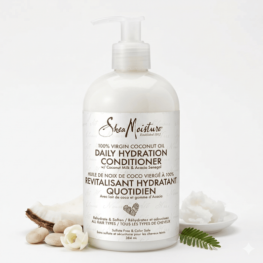 Shea Moisture - 100% Coconut Oil Moisturizing Conditioner (Several sizes available) - Shea Moisture - Ethni Beauty Market