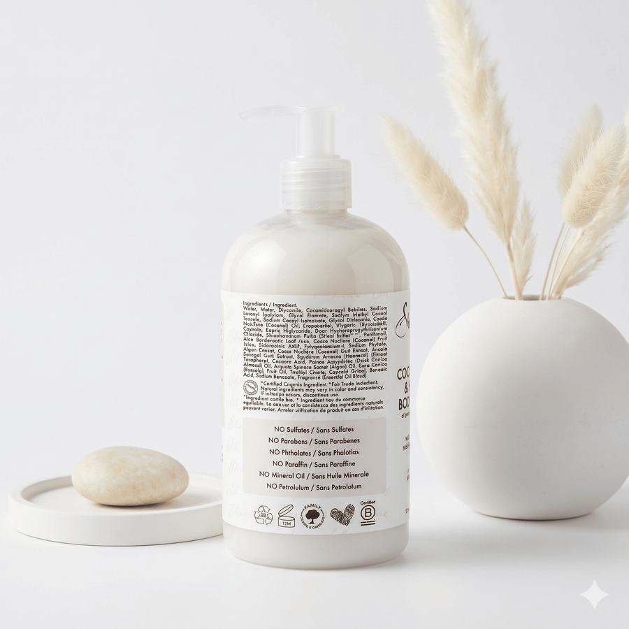 Shea Moisture - Après-Shampoing Hydratant 100% Huile De Noix De Coco (Plusieurs contenances disponibles) - Shea Moisture - Ethni Beauty Market