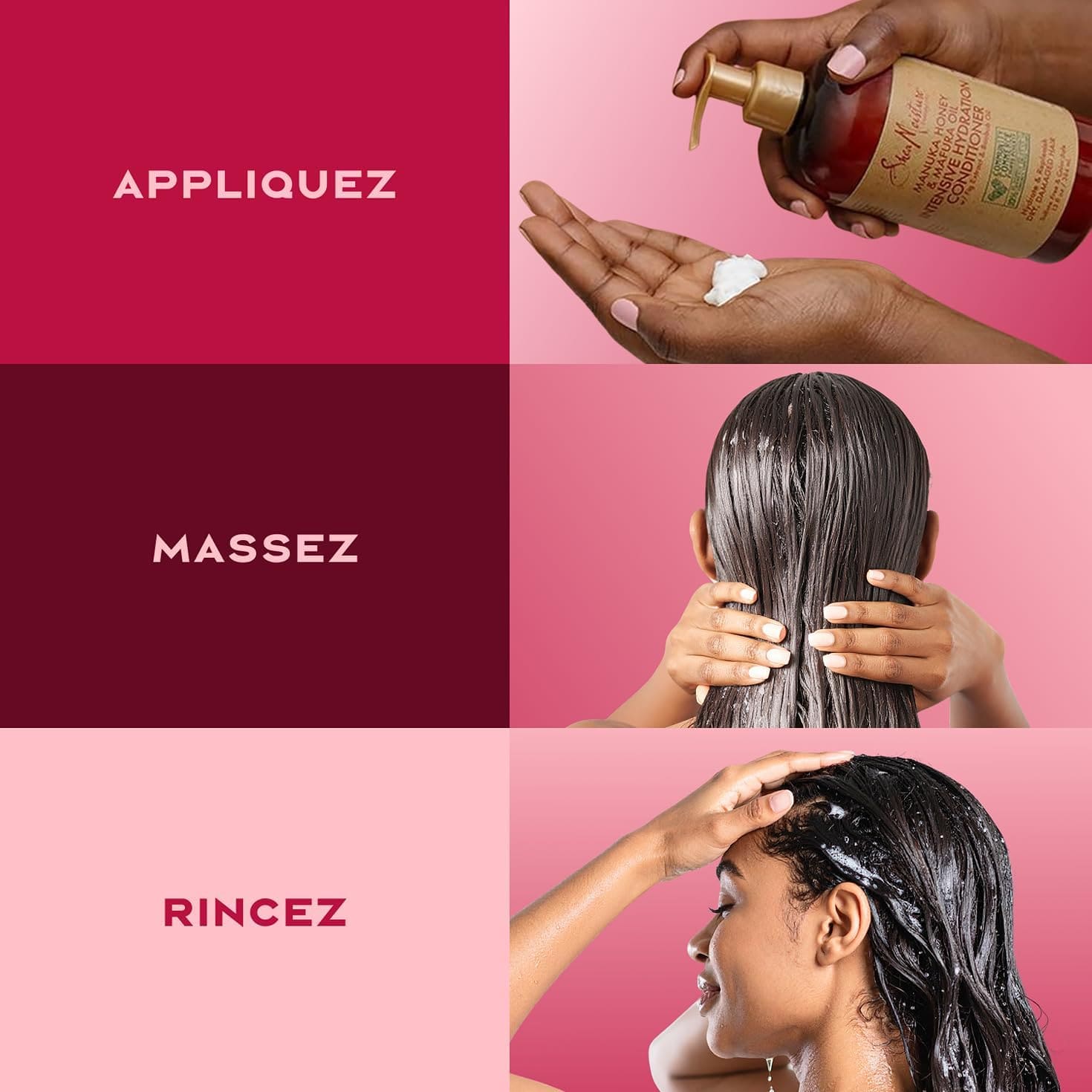 Shea Moisture - Après-Shampoing Hydratant Au Miel De Manuka & Mafura - 384ml - Shea Moisture - Ethni Beauty Market