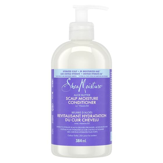 Shea Moisture -Après-Shampoing Hydratant Beurre d'Aloès "Scalp Moisture Conditioner"384 ml - Shea Moisture - Ethni Beauty Market