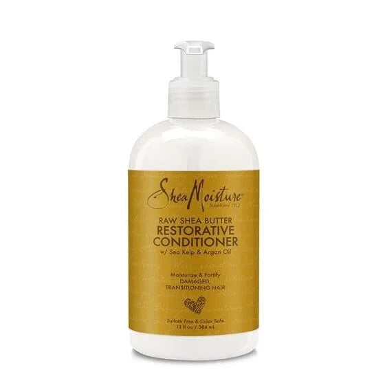 Shea Moisture-Raw Shea Butter Après-Shampoing Réparateur - 384ml - Shea Moisture - Ethni Beauty Market