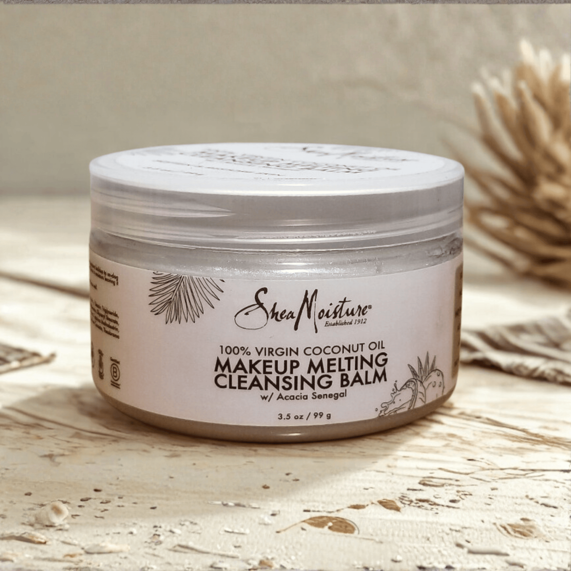 Shea Moisture - 100% Virgin Coconut Oil - Baume nettoyant "makeup melting" - 99g - Shea Moisture - Ethni Beauty Market