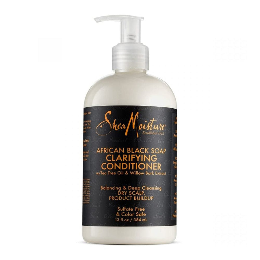 Shea Moisture — African Black Soap - Après-shampoing clarifiant 384 ml - Shea Moisture - Ethni Beauty Market