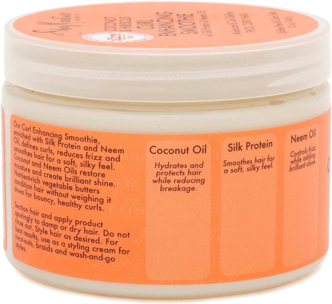 Shea Moisture - Embelisseur de boucles "Curl Enhancing Smoothie" - noix de coco & hibiscus - 340g - Shea Moisture - Ethni Beauty Market