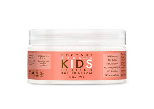 Shea Moisture Kids - Curling butter Cream - Coconut & Hibiscus Curl Cream for children 170ml - Shea Moisture - Ethni Beauty Market