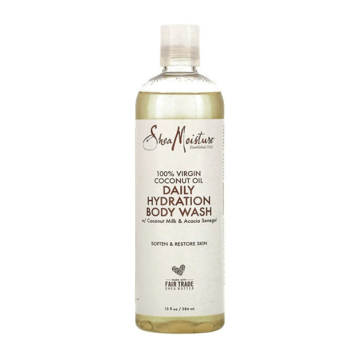 Shea Moisture - 100% Virgin Coconut Oil - Gel douche "daily hydratation Body Wash" - 384ml - Shea Moisture - Ethni Beauty Market