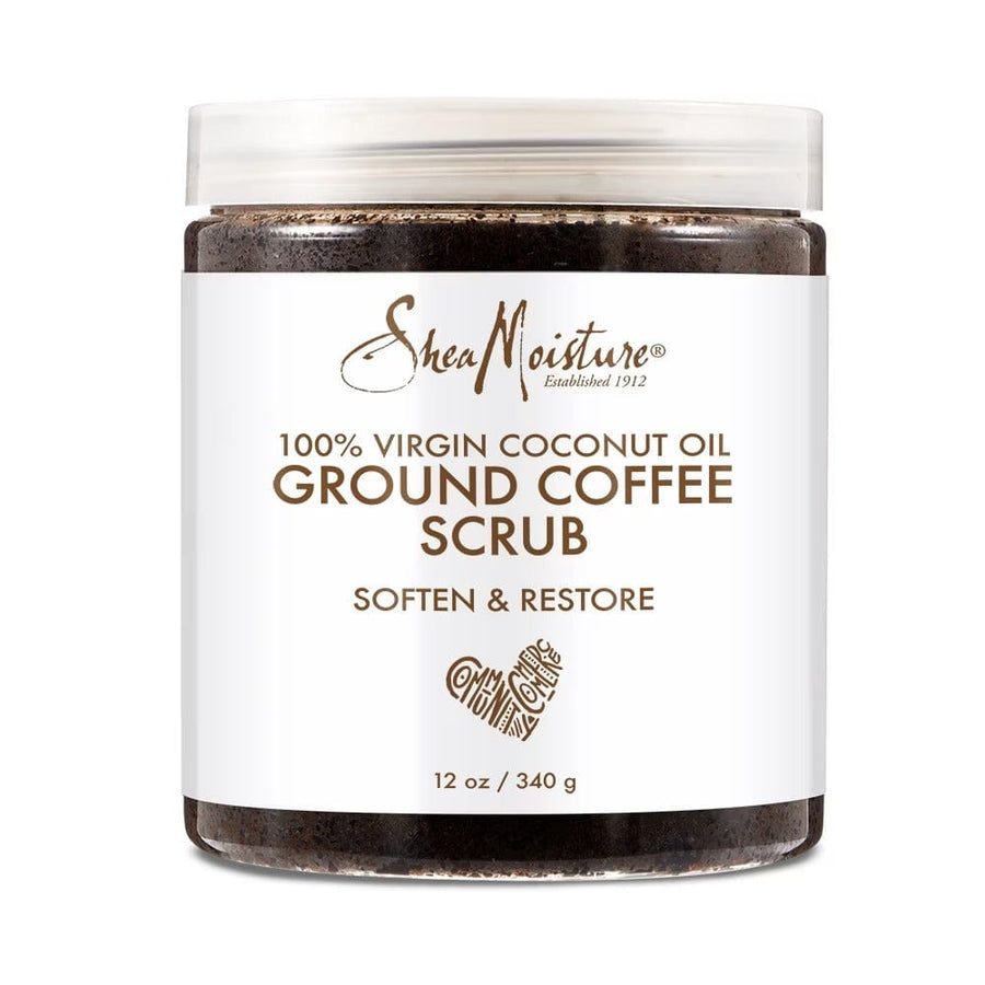 Shea Moisture - 100% Ground Coffee & Virgin Coconut Oil Scrub 340g - Shea Moisture - Ethni Beauty Market