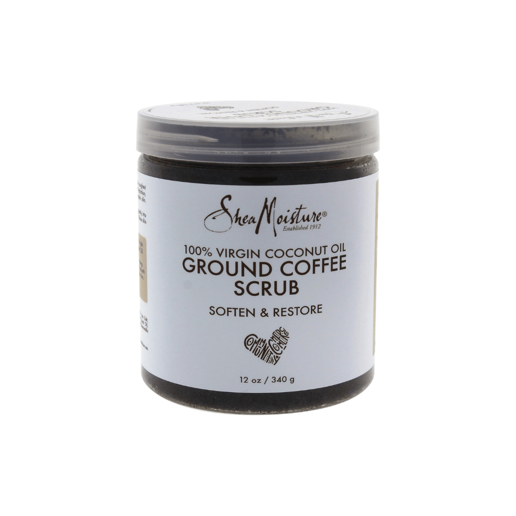 Shea Moisture - 100% Gommage au Café moulu & à l'huile de Coco vierge 340gr - Shea Moisture - Ethni Beauty Market