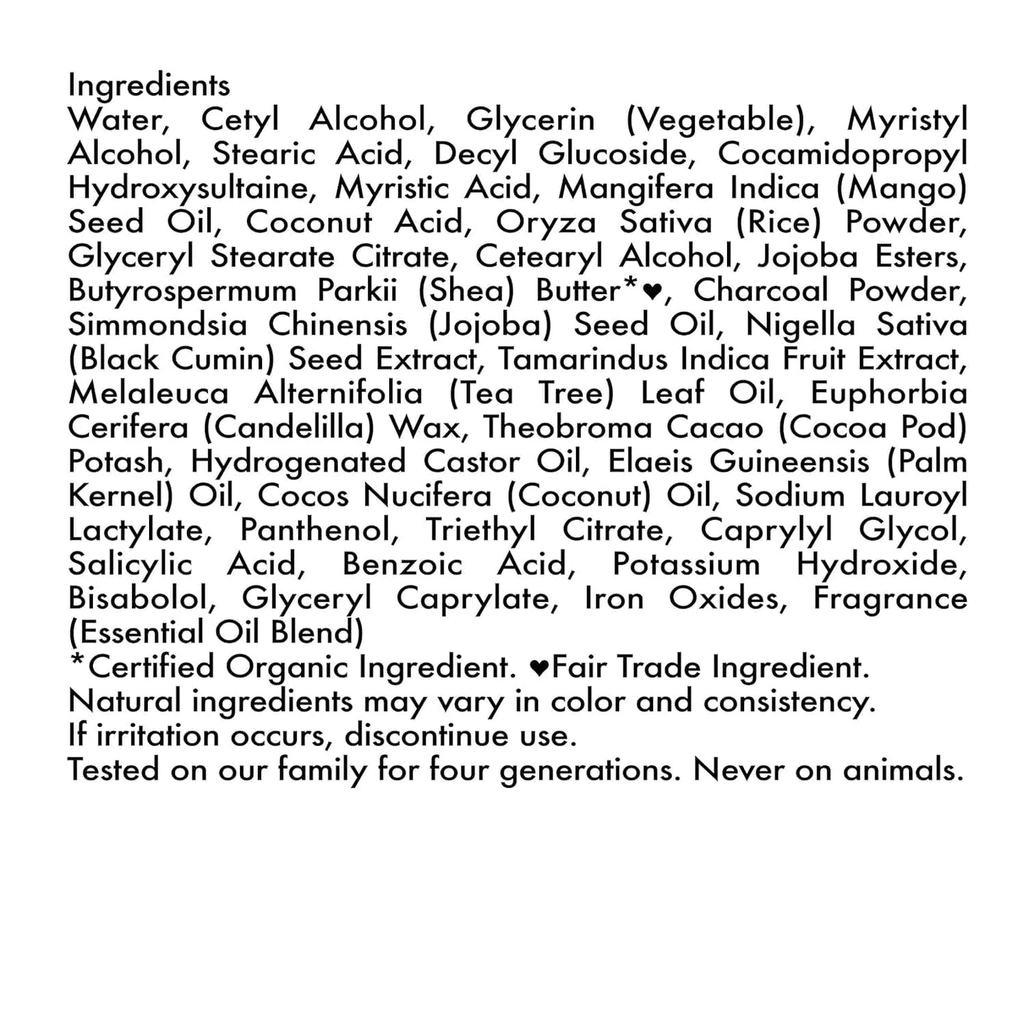 Shea Moisture - Gommage Corporel Au Charbon De Bambou Avec Savon Noir Africain Avec Huile De Théier 170G - Shea Moisture - Ethni Beauty Market