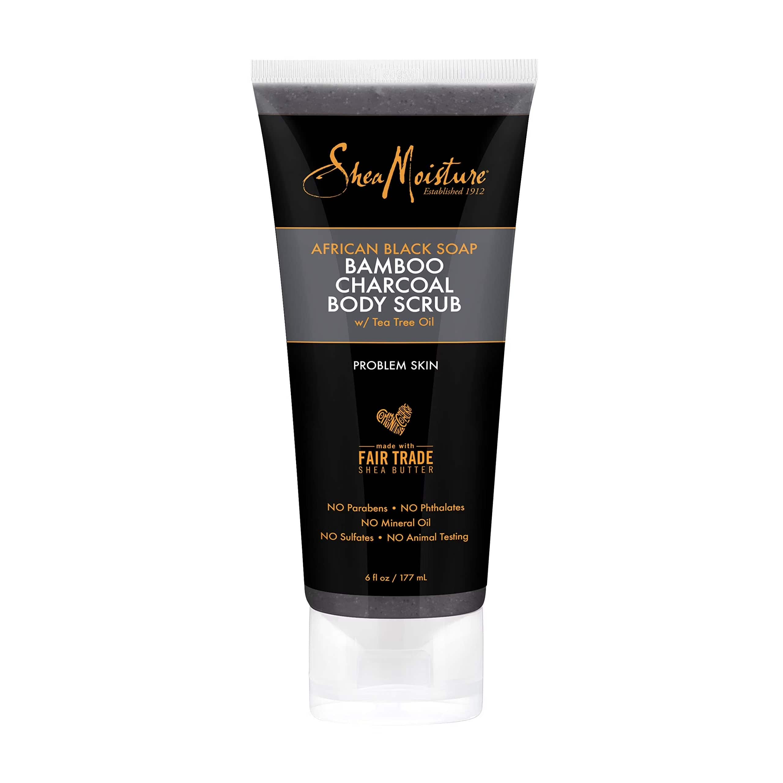 Shea Moisture African Black Soap Gommage Charbon
