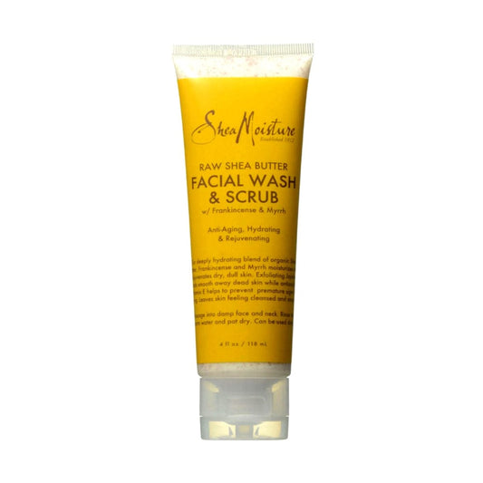 Shea Moisture - Wash & Scrub - Shea Butter Face And Body Scrub - 118ml - Shea Moisture - Ethni Beauty Market