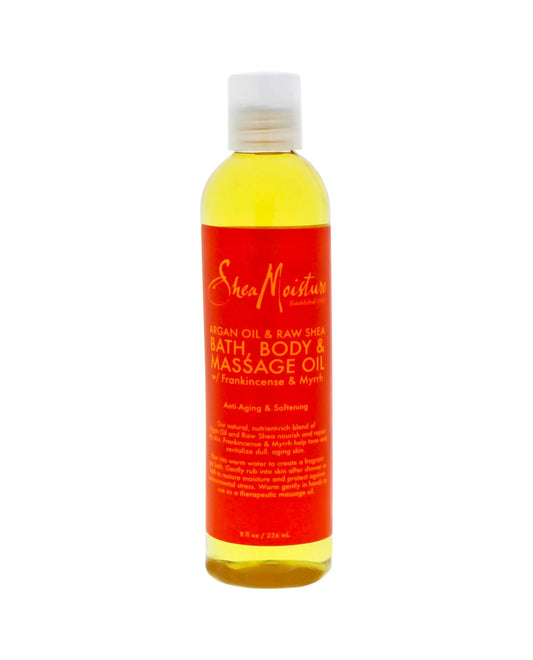 Shea Moisture - Argan & Shea Oil Massage And Bath Oil 273ml - Shea Moisture - Ethni Beauty Market