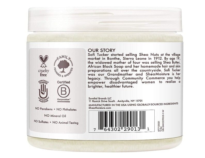 Shea Moisture - Head-To-Toe Coconut Oil Nourishing Hydration - 100% Huile De Coco Vierge - plusieurs contenances - Shea Moisture - Ethni Beauty Market